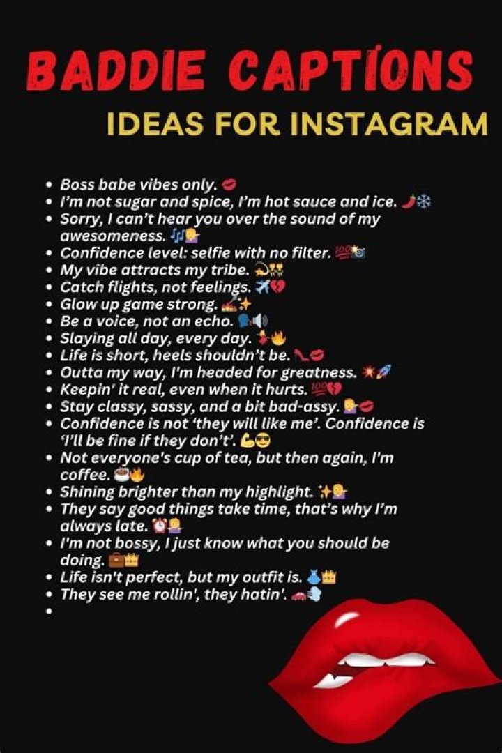 Unforgettable Baddie Quotes For Captivating Instagram Captions