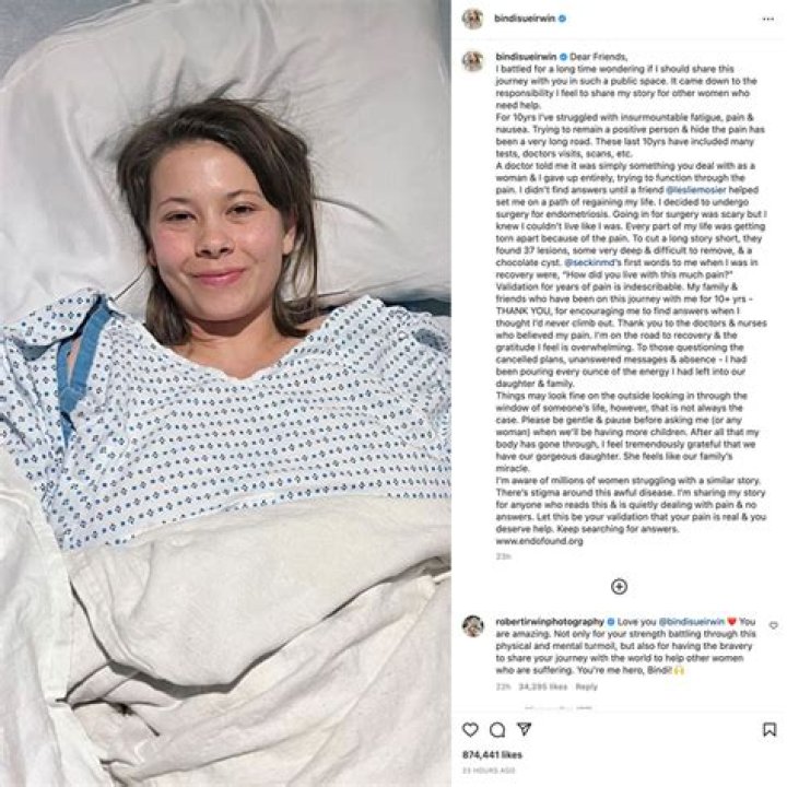 Behind Bindi Irwin's Endometriosis Struggles: In Her Own Words
