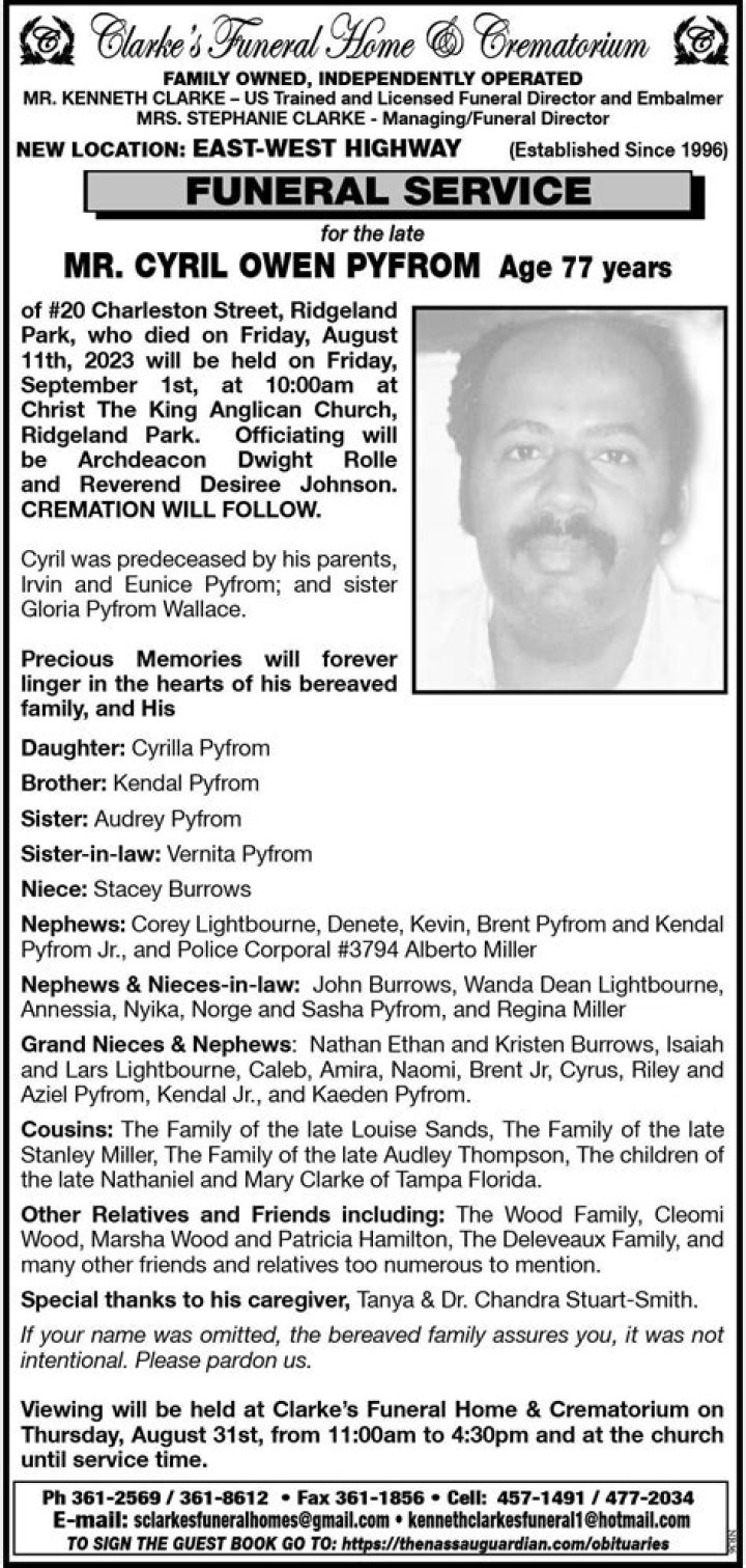 In Memoriam: Blis Rayfield's Legacy Remembered