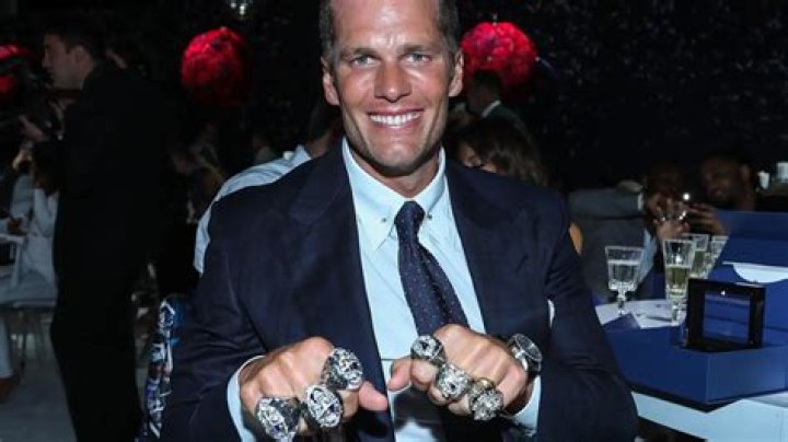 Legendary Quarterback Brady Dazzles With Super Bowl Ring Collection