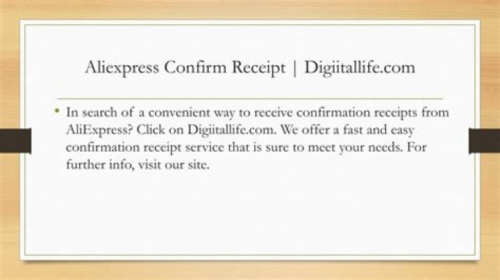 Mastering The Art Of Confirming Receipt On AliExpress