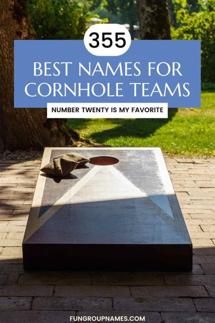 The Ultimate List Of Cornhole Game Name Ideas To Amp Up Your Tailgates