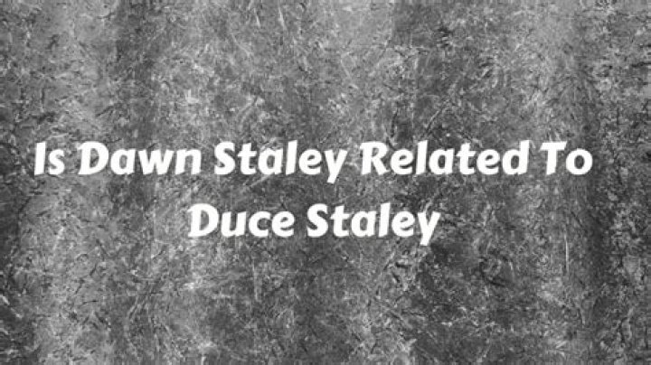 Dawn And Duce Staley's Athletic Success: A Family Affair