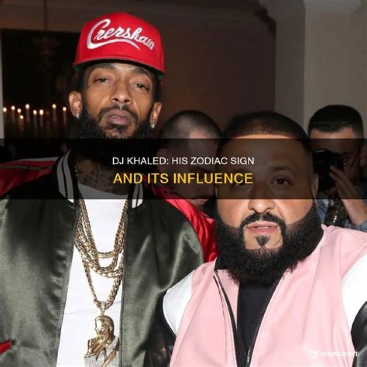 Discover The Zodiac Sign Of The Hip-Hop Icon: DJ Khaled