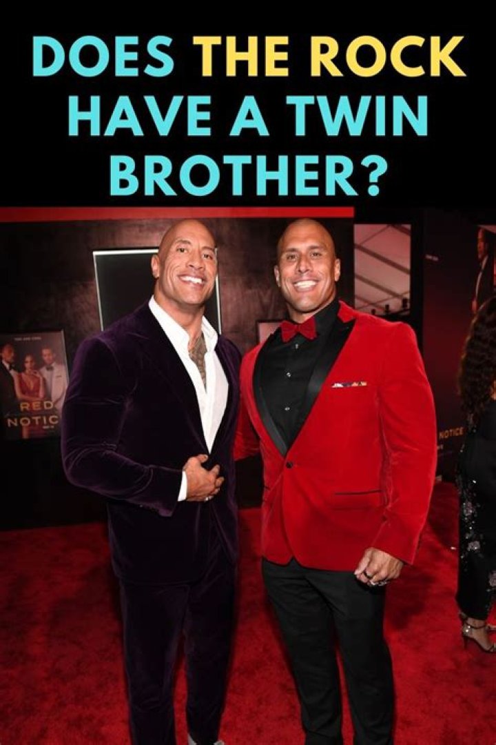 The Question That Intrigues: Does The Rock Have A Secret Twin?