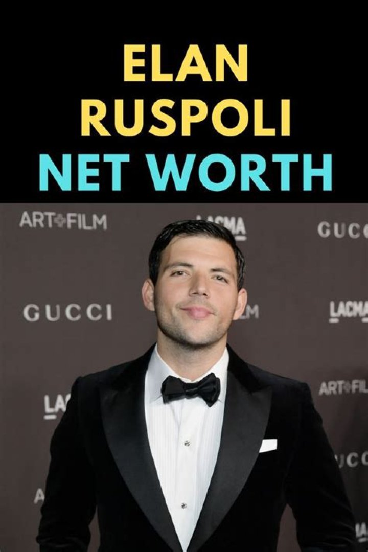 What's Elan Ruspoli's Net Worth?