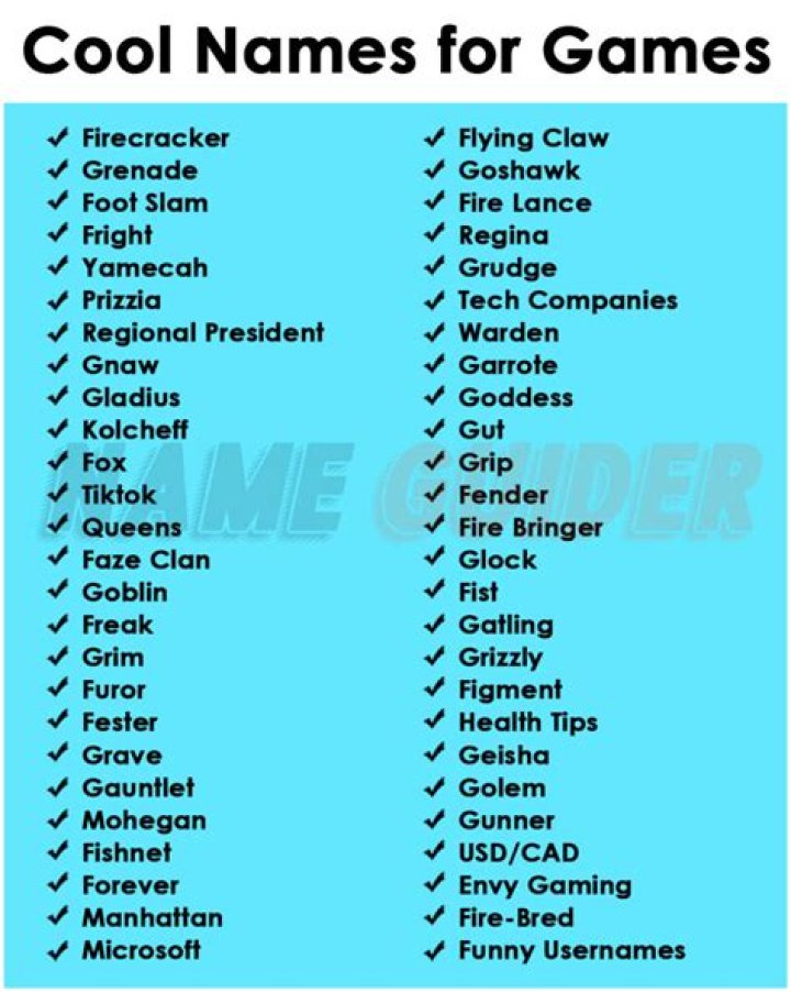 The Ultimate Guide To Creating Memorable And Enticing Game Names