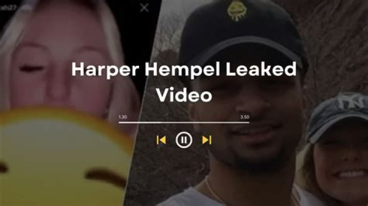 The Latest Harper Hempel Twitter Updates And News