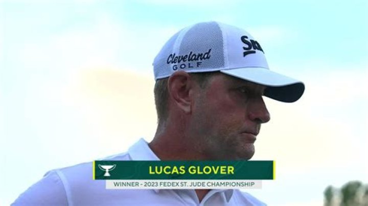 The Remarkable Journey Of Lucas Glover: A Golfing Star