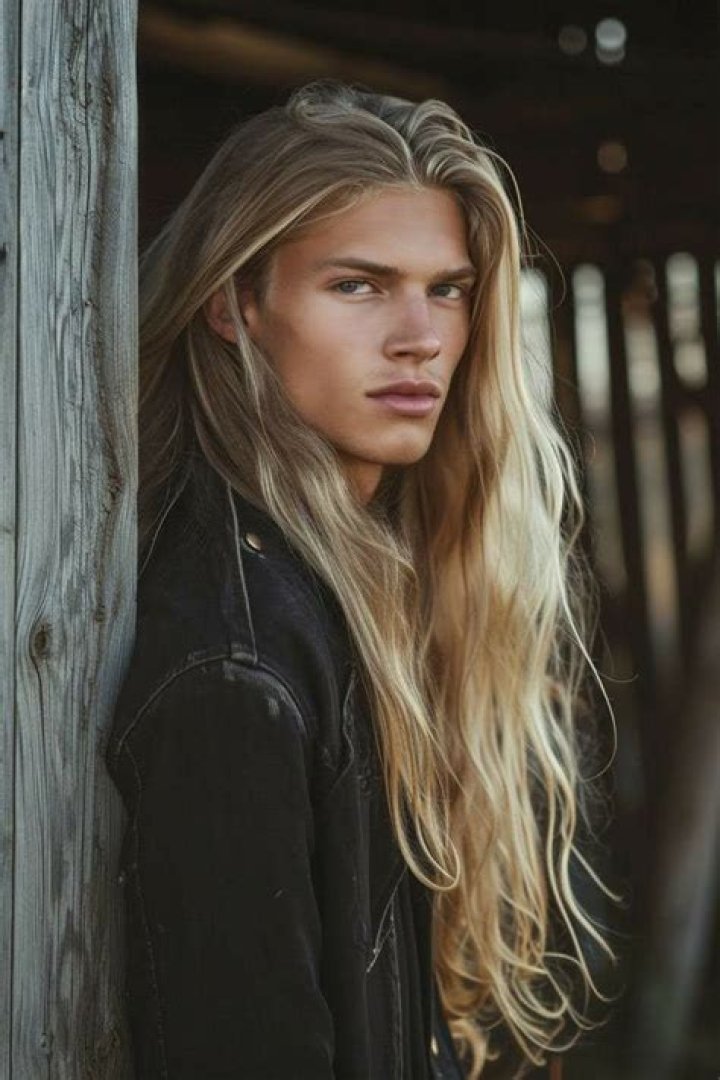 Stunning Male Models With Long, Flowing Hair