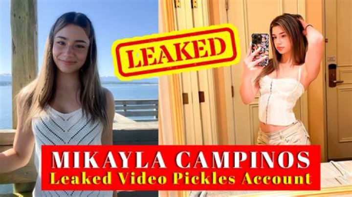 The Ultimate Guide To Mikayla Campinos Videos