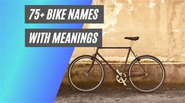 Meaningful Motorcycle Names: Finding The Perfect Ride