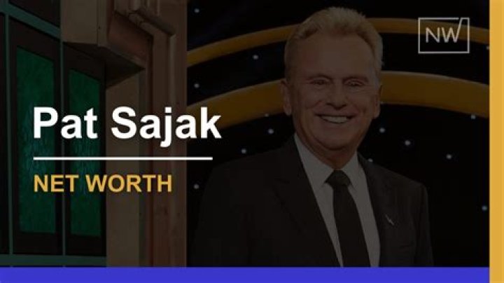 Pat Sajak's Astonishing Wealth: Uncovering His 2023 Net Worth