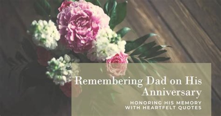 Unveil Heartfelt Quotes To Cherish Dad's Memory On His Death Anniversary