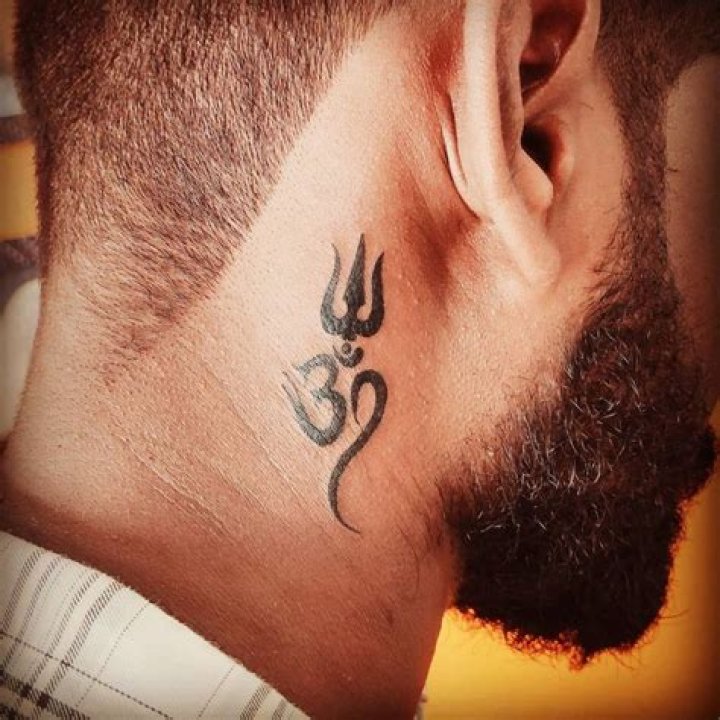 Best Simple Side Neck Tattoos For Men
