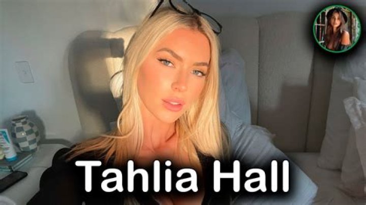 Unveiling The Truth: Insights Into The "tahlia.hall Leaked" Incident