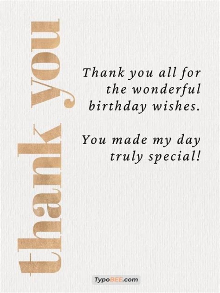 Timeless Thank You Quotes For A Memorable Birthday
