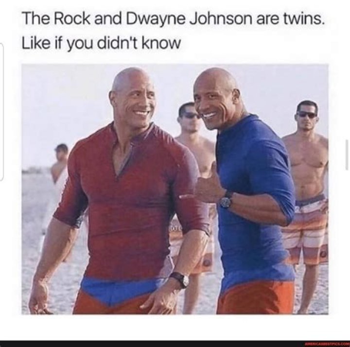 Unbelievable Fact: The Rock And Dwayne Johnson's Twin Connection Revealed!