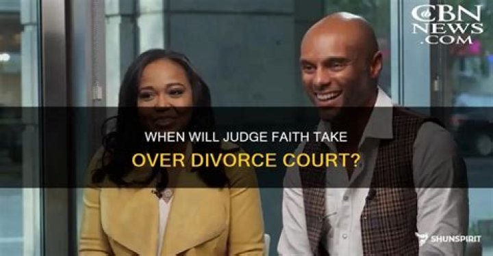 Tim And Faith: The Divorce Update Of 2024