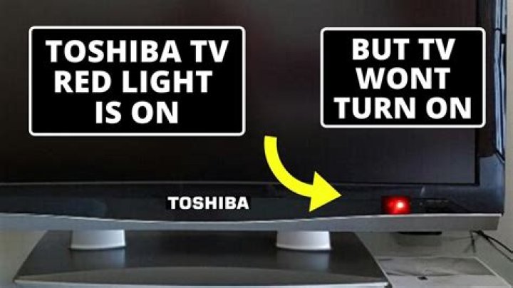 Toshiba TV Standby Light Blinking Red And Green: Causes And Solutions