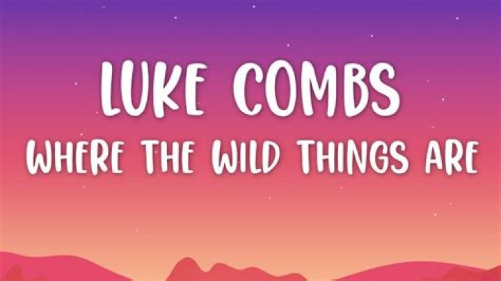 Unveiling The Meaning Behind Luke Combs' Captivating "Where The Wild Things Are"